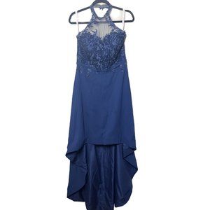 Navy Blue Bridesmaid Dress